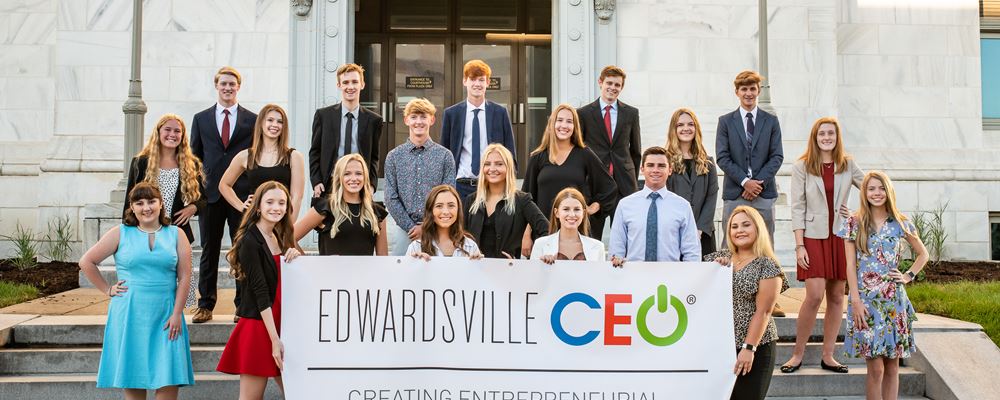 Edwardsville CEO Class of 2021 Students